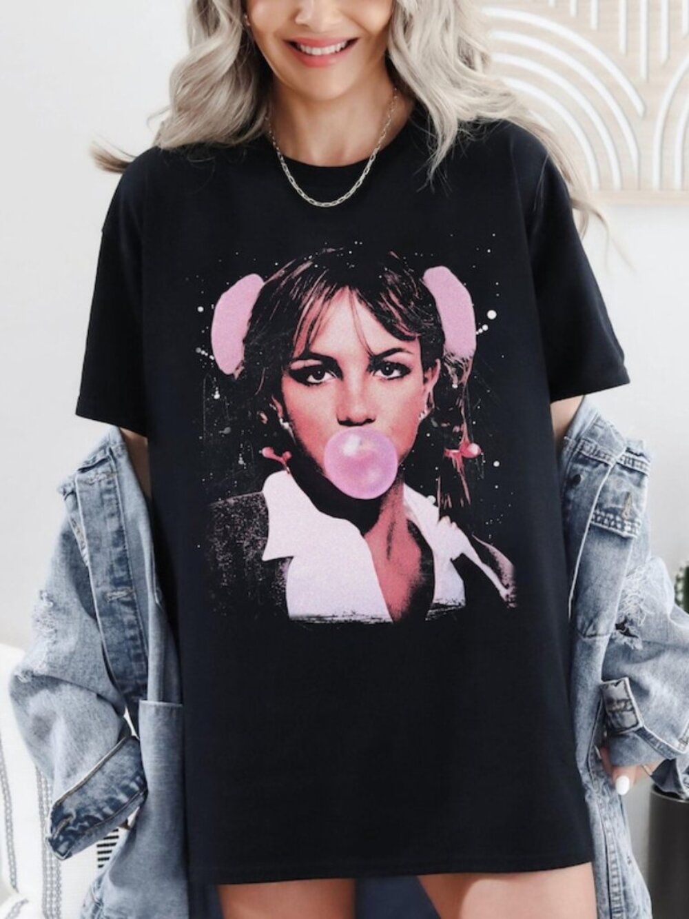 Pop Princess Vintage Style T-Shirt, 90s Music Fan Gift